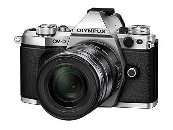 Olympus OM-D E-M5 Mark II Camera - Silver/Black (16.1 MP, M